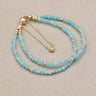 Cuffora Gemstone Beaded Bracelet – Double-Layer Magnetic Bohemian Energy You Can Feel