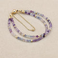 Cuffora Gemstone Beaded Bracelet – Double-Layer Magnetic Bohemian Energy You Can Feel