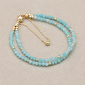 Cuffora Gemstone Beaded Bracelet – Double-Layer Magnetic Bohemian Energy You Can Feel