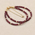 Cuffora Gemstone Beaded Bracelet – Double-Layer Magnetic Bohemian Energy You Can Feel