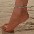 Cuffora Sea Turtle Anklet – Boho Rainbow Beads That Carry the Ocean With You
