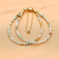 Cuffora Gemstone Beaded Bracelet – Double-Layer Magnetic Bohemian Energy You Can Feel
