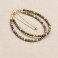 Cuffora Gemstone Beaded Bracelet – Double-Layer Magnetic Bohemian Energy You Can Feel
