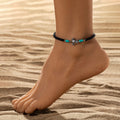 Cuffora Sea Turtle Anklet – Boho Rainbow Beads That Carry the Ocean With You